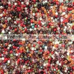 100 g MATSUNO Seed Beads 11/0 Perlensuppe Magma