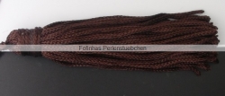1 Stück Textil-Quaste (ca. 7,0cm) - mit Schlaufe - dk brown