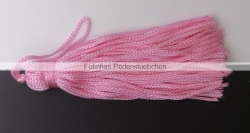 1 Stück Textil-Quaste (ca. 7,0cm) - mit Schlaufe - pink