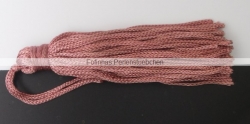 1 Stück Textil-Quaste (ca. 7,0cm) - mit Schlaufe - antique pink