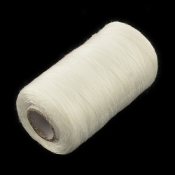 Nähgarn 0,1mm weiß 100% Polyester - 360m