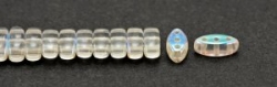 #01.00.01a - 25 Stück CALI Beads 3x8 mm - Crystal Full AB