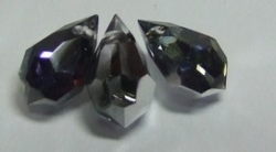 1 facetierter Tropfen 6x10 mm Crystal Bermuda Blue