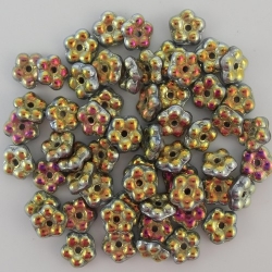#01.25 50 Stück Blüten 5 mm - crystal marea full