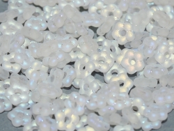 #01.00b 50 Stück Blüten 5 mm - crystal matt full AB