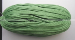 1 m Flachkordel aus Polyester ohne Kern 8mm breit (Grün)