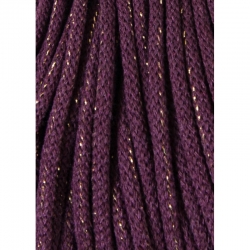 1 m Bobbiny Premium Baumwollkordel in Golden Blackberry - Ø 5 mm