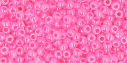 10 g TOHO Seed Beads 11/0 TR-11-0910 - Cylon Hot Pink (E,F)