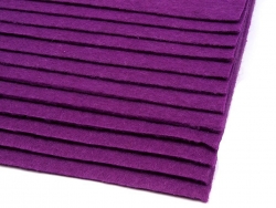 1 Filzmatte ca. 20x30 cm - purple - ca. 1,5-2 mm dick