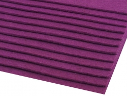 1 Filzmatte ca. 20x30 cm - purple - ca. 2-3 mm dick