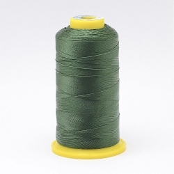 Nylon Nähgarn, dk. grün, 0.4 mm; ca. 400 m / Rolle