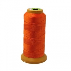 1 Kone Nähgarn 0,1mm - Orange - 100% Nylon - 800m