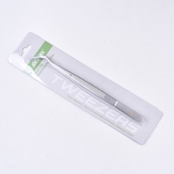 1 Stück Pinzette gebogen, 163x8mm aus Edelstahl