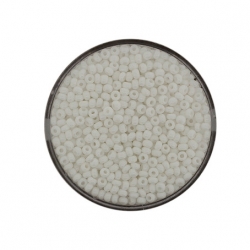 #14.00a - 10 g Rocailles 11/0 2,3 mm - Chalk White