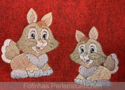 Stickdatei "Hase Lampe"