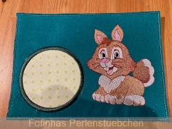 Stickdatei "Hase Lampe"