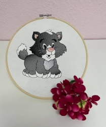 Stickdatei "Kater Felix"