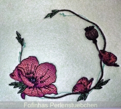 Rahmenelement - Mohn