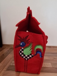 Stickdatei "Gockel - Harlekin"