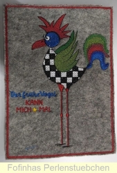 Stickdatei "Gockel - Harlekin"