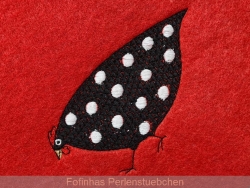 Stickdatei "Huhn - Punkte"