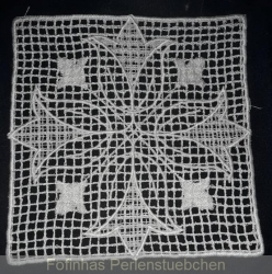 Stickdatei "Lace - Deckchen-Tulpen"