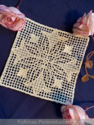 Stickdatei "Lace - Deckchen-Tulpen"