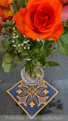 Stickdatei "Lace - Deckchen-Tulpen"