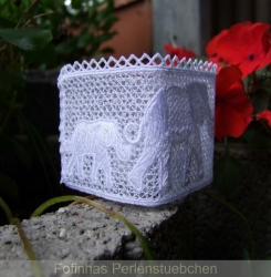 Stickdatei "Lace - Windlicht Nr. 7"