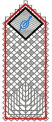 Stickdatei "FSL mit/ohne Organza - Lesezeichen - S"