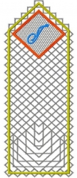 Stickdatei "FSL mit/ohne Organza - Lesezeichen - J"