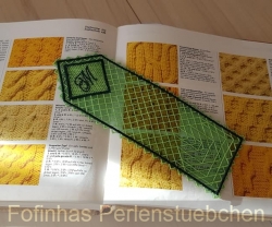Stickdatei "FSL mit/ohne Organza - Lesezeichen - M"
