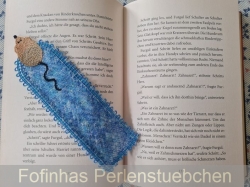 Stickdatei "FSL - Lesezeichen 7" - Leseratte