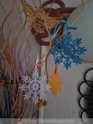 Stickdatei "Lace - Schneeflocke" Nr. 1 (105 mm)