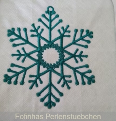 Stickdatei "Lace - Schneeflocke" Nr. 2 (120, 150 mm)