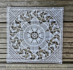 Stickdatei Lace - Deckchen-Set Nr. 02 (200x200 mm)