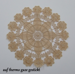 Stickdatei Lace - Deckchen-Set Nr. 03 (200x200 mm)