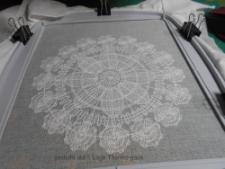 Stickdatei Lace - Deckchen-Set Nr. 03 (200x200 mm)