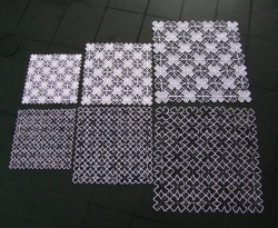 Stickdatei Lace - Deckchen-Set Nr. 08 (120, 150 und 200 mm)
