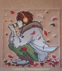 Stickdatei "Knabe im Herbst"