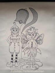 Stickdatei "Carl & Carla" - LineArt
