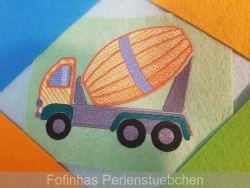 Stickdatei "Mischer-Lastwagen"