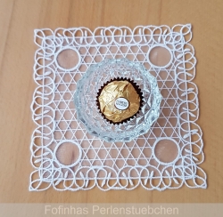 Stickdatei Lace - Deckchen-Set Nr. 09 (120, 150 und 200 mm)