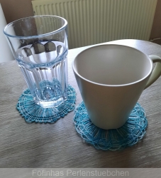 Stickdatei Lace - Untersetzer-Set