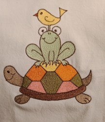 Stickdatei "Schildkröte & Freunde"