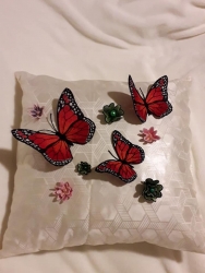 Stickdatei "FSL - Schmetterling Monarch " --- Design Pack