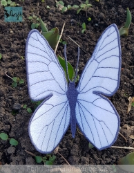 Stickdatei "FSL - Schmetterling-Baumweißling - 146x124 mm"