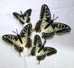 Stickdatei "FSL - Schmetterling-Schwalbenschwanz - 80x65 mm"