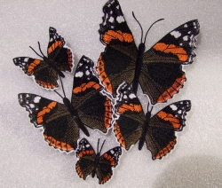 Stickdatei "FSL - Schmetterling-Admiral - 99x79 mm"