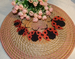 Stickdatei "FSL - Mariechenkäfer-1 - ca. 60 mm"